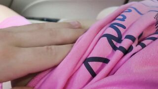 I Let Stranger Touch My Large Bazookas and Cunt in the Car