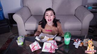 Mukbang talking about my porn experience