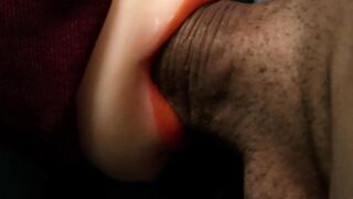 The hottest juicy oral sex for a large rod