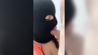 I cleaned his balls.