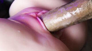 Creampie in pink moist delicate squelching cunt very hawt close-up!