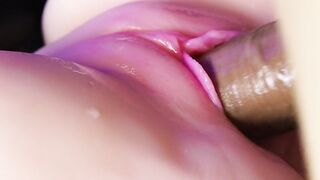 Creampie in pink moist delicate squelching cunt very hawt close-up!