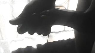 VERIFIED AMATEUR JACKING OFF HIS LARGE DICK THROUGHOUT THE WINDOW