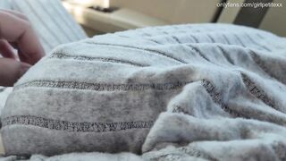 Touching Large Soft Titties Stepsister in the Car