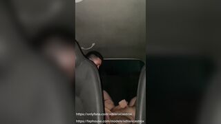youthful college student is drilled by married str8 uber driver cums inside his virgin booty creampie