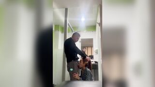 Co-worker gets screwed during work hours