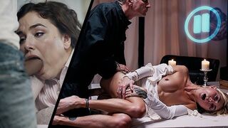 Sexy babes FREEZE IN TIME slutty chaps realize their deepest dreams