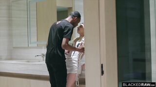 BLACKEDRAW Beautiful Little Baddie Demi Hawks Can Barely Fit Hollywood's Monster BBC