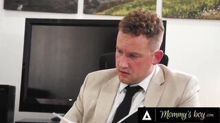 MAMMA'S HUNK - Pervert Therapist Caught Masturbating During the time that Listening To Client mother I'd like to fuck Cory Pursue