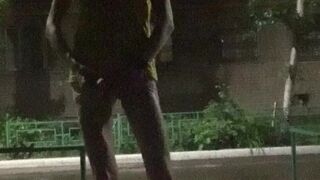 Bare public masturbation