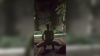 Bare public masturbation