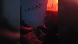 1023FEET late night sneaky jerkoff