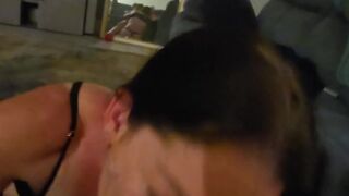 I suck my stud off three times in a row n that guy cums on my face every time!