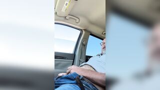 Jacking off in public