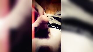 Weeks worth of cum in one giant load! Slow motion ejaculation!