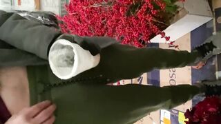 At work piddled in female boss coffee cup in the back of the truck watched her swallow it sweat panties