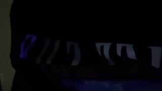 Hawt latin chick fingers herself around the abode