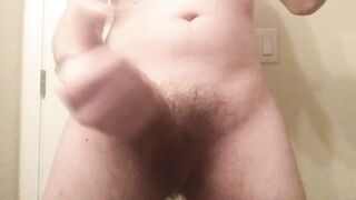 See my weenie get hard and then I jerk it off