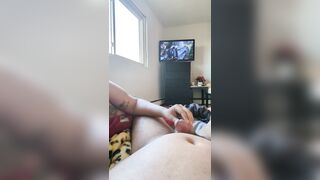 Llegue con ganas de chupar polla y sacarle la leche 