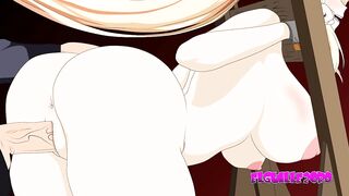 Darkness is kazuma satou's sub and this babe bangs her indeed hard. Konosuba (comics)