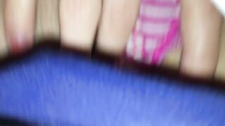 Secretly Masturbating moist snatch visiting my parents