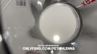 Giantess Femdom-goddess Swallows U In Coffee