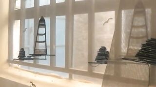 WICKED BBC MASTURBATING THROUGHOUT THE WINDOW