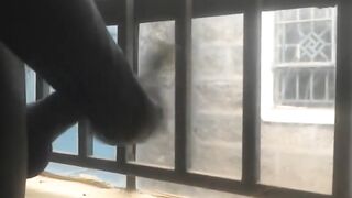 WICKED BBC MASTURBATING THROUGHOUT THE WINDOW