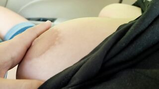 I Let Stranger Touching My Large Breast in the Car