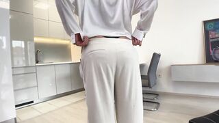 Edging Oral job and climax cum denial by Breasty Teen Bambola - POV Oral-job