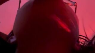 Lesbo Sucking Love button From The Back With Large Titties