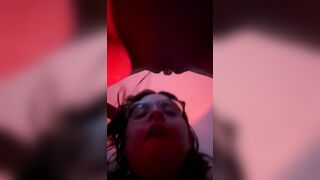 Lesbo Sucking Love button From The Back With Large Titties