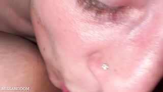 Giving a kiss Her Love button Goodnight Previous to Couch????