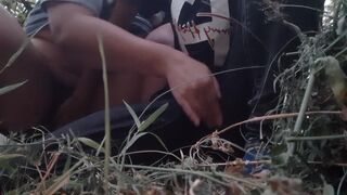 After our stepmother caught us and left, we mutually masturbated every other (part two) - IkaSmokS