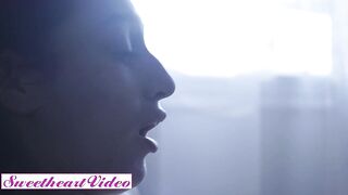 ADULTMOBILE - Rocky Emerson Sneaks Out Of Her Room To Join Bella Rolland For Some Lesbo pleasure