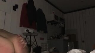 Cumming on my cowgirl's booty