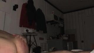 Cumming on my cowgirl's booty