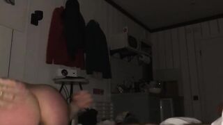 Cumming on my cowgirl's booty