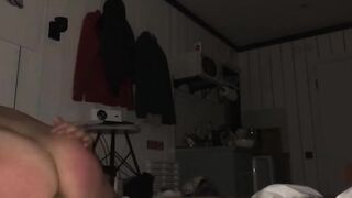 Cumming on my cowgirl's booty