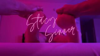 Massaging my girlfriend's feet after a lengthy day (no nudity, just love) - TEASER