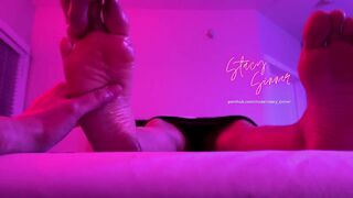 Massaging my girlfriend's feet after a lengthy day (no nudity, just love) - TEASER