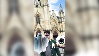 Outing with my Step-cousin on Halloween