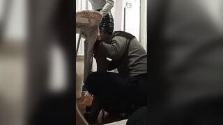 My wife can't even metallic in hot clothing. I couldn't resist and had to bang her