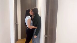 My boss and I touched every other in the office rencounter, this babe gave me a very rich tongue