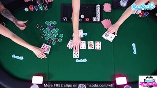 Camsoda - Four Hawt Gals Have Wild Time Playing Disrobe Poker