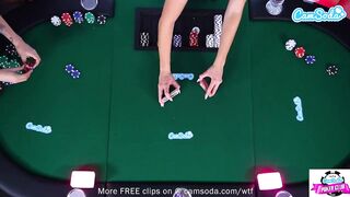 Camsoda - Four Hawt Gals Have Wild Time Playing Disrobe Poker