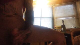 Large ramrod white male