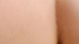 Upskirt hotwife lets me cum on her butt after a night out with no pants