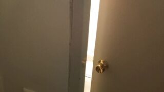 Cuckhold checking on used Hotwife during the time that her lover is in the baths