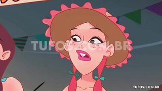 The Giving a kiss Booth from The Hillbillies! Porn animation!